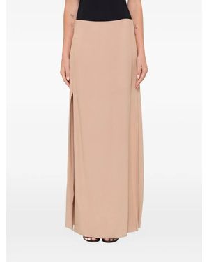 Lanvin Maxirock Mit Schlitzen - Natur