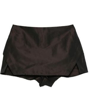 Cult Gaia Shorts mit Einsätzen - Schwarz