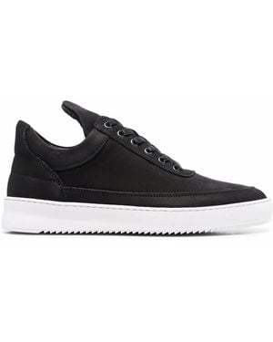 Filling Pieces Ripple Low-Top Trainers - Black