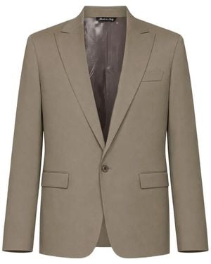 Costumein Joel Single-Breasted Blazer - Brown