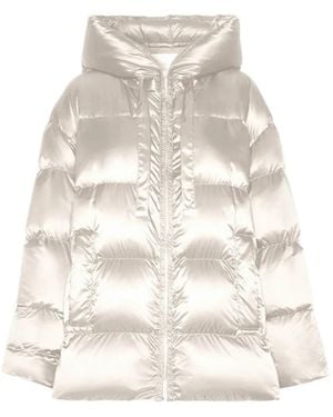Max Mara The Cube Quilted Puffer Coat - White