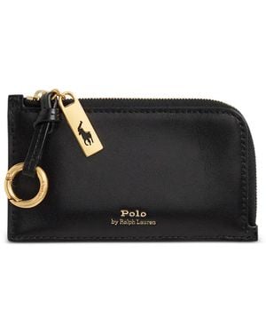 Polo Ralph Lauren Polo Id Leather Wallet - Black