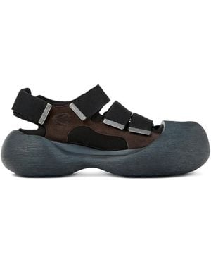 CAMPERLAB Suede Strap Sandals Caramba - Black