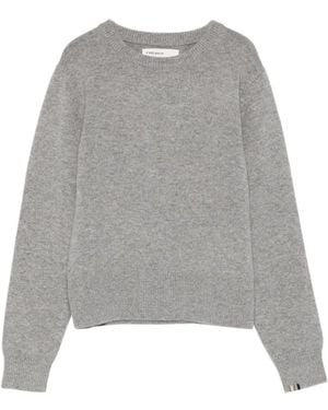 Extreme Cashmere N°430 Jeanne クルーネック セーター - グレー