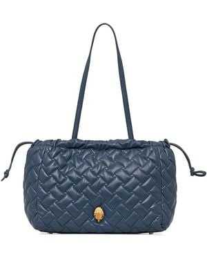 Kurt Geiger ケンジントン キルティング ハンドバッグ - ブルー