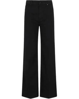 PAIGE Anessa 31 Five-Pocket Jeans - Black