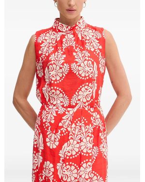 Lola Casademunt Bluse Mit Print - Rot