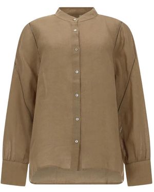 120% Lino Linen Shirt - Natural