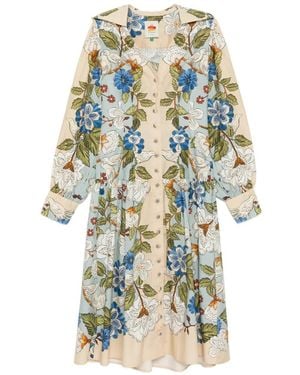 FARM Rio Garden Dress - White