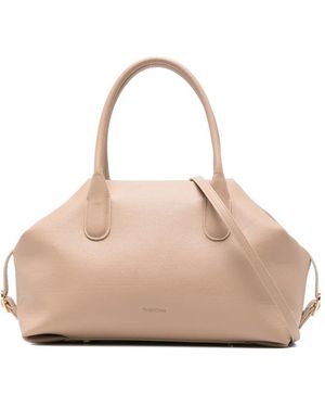 THEMOIRÈ Madium Tallia Trank Top-Handle Tote Bag - Natural