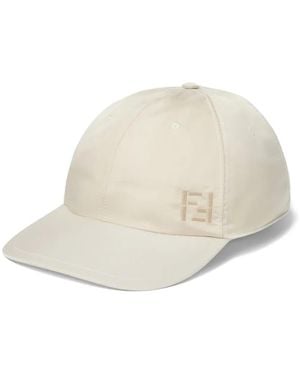 Fendi Cappello Da Baseball Con Logo - Neutro