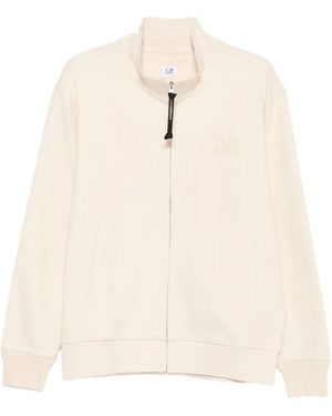 C.P. Company Cardigan Mit Reißverschluss - Natur