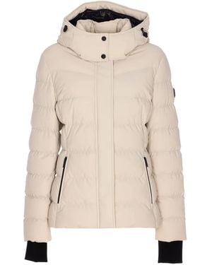 Moose Knuckles Donsjack Met Capuchon - Naturel
