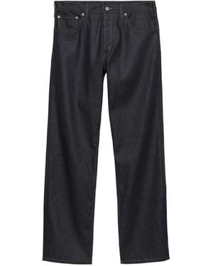 Prada Back-Strap Jeans - Blue