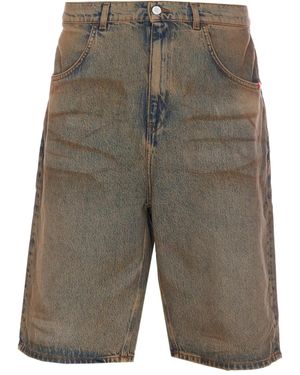 AMISH Denim Bermuda shorts - Grau