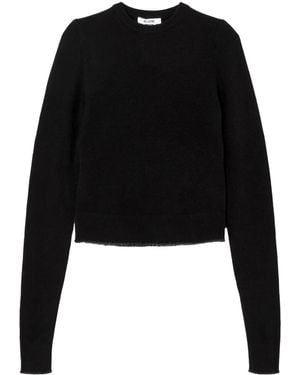 RE/DONE Crew-Neck Cashmere Jumper - Black