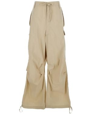 P.A.R.O.S.H. Drawstring Cargo Pants - Natural