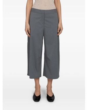 Samsøe & Samsøe Saroko Wide-Leg Trousers - Grey