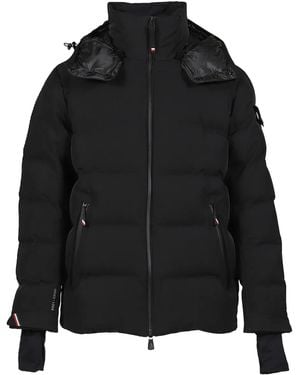 Moncler フーデッド パデッドジャケット - ブラック