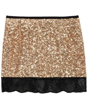 Zadig & Voltaire Justicias Skirt - Metallic