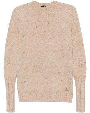 Kiton ネップ セーター - ナチュラル