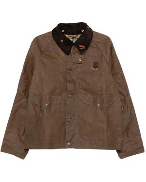 Barbour X Levi's Corduroy-Collar Jacket - Brown