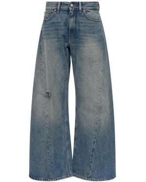 MM6 by Maison Margiela Wide-Leg Jeans - Blue