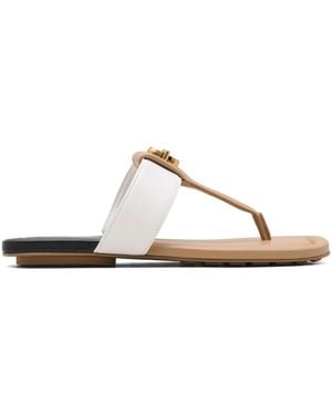 Marc Jacobs Sandales The Dual T - Neutre