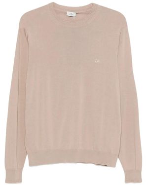Etro Crew-Neck Jumper - Natural