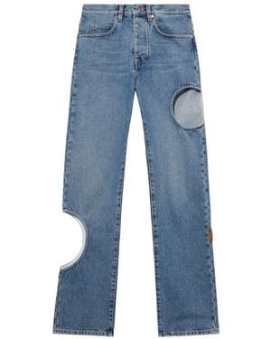 Off-White c/o Virgil Abloh Meteor Denim Trousers - Blue