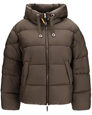 Parajumpers Tilly Hooded Puffer Jacket - Brown