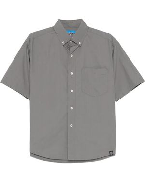 SPORT b. by agnès b. Pocket Short-Sleeves Shirt - Grey
