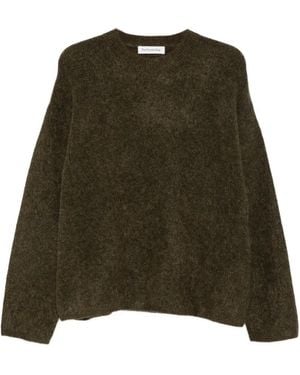 Frankie Shop Timea Fuzzy Pullover - Grün