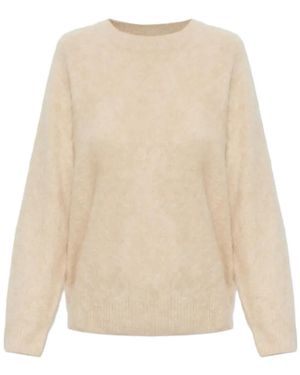 forte_forte Fine-Knit Cashmere Sweater - Natural
