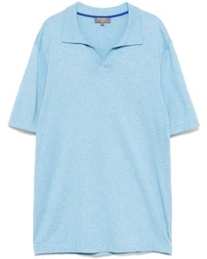 N.Peal Cashmere ポロシャツ - ブルー