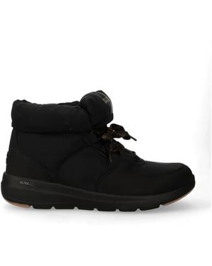 Skechers Stiefel Mit Schnürung - Schwarz