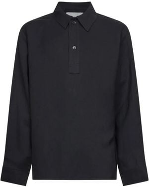 Studio Nicholson Long Sleeves With Bottons Polo in Black for Men