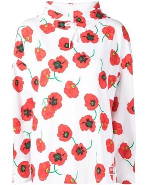 KENZO Poppy パーカー - レッド