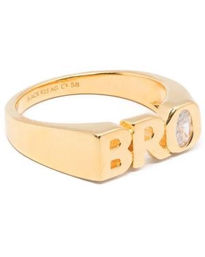 Maria Black Bro Royal Ring - Mettallic