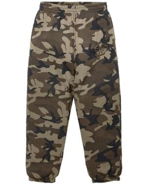 Supreme Camouflage Track Pants - Gray