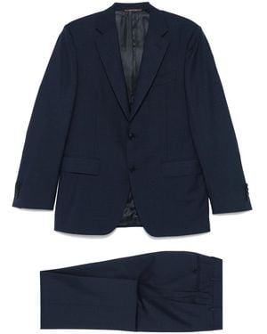 Canali Single-Breasted Suit - Blue