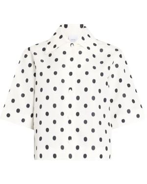 Patou Polka Dot Shirt - White