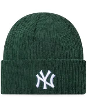 KTZ Logo-Embroidered Ribbed Beanie Hat - Green