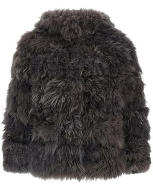 Simonetta Ravizza Hooded Jacket - Gray