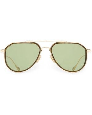 Cutler and Gross Getönte Pilotenbrille - Grün