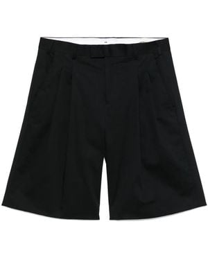 A PAPER KID Poplin Shorts - Black