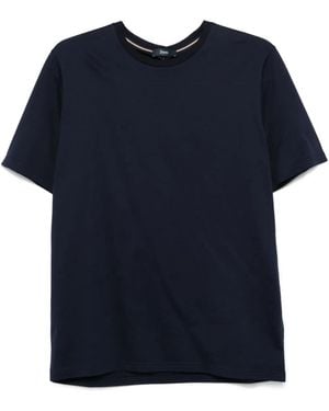 Herno Cotton T-Shirt - Blue