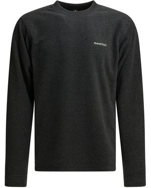 Montbell Climaplus100 Sweatshirt - Black