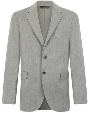 Brooks Brothers Single-Breasted Blazer - Grey