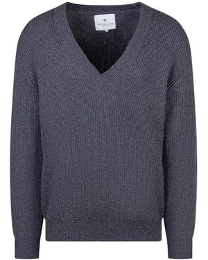Seven Gauge Maglione - Blu